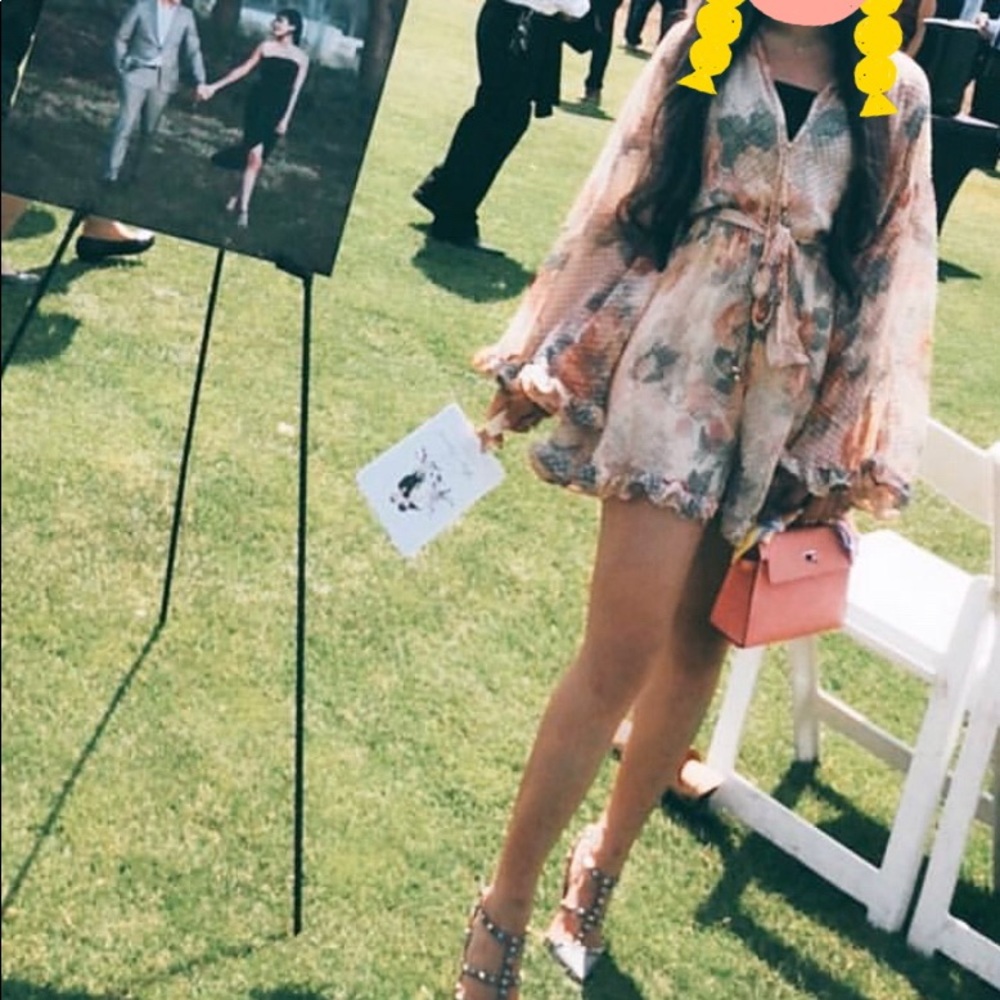 Zimmerman floral playsuit